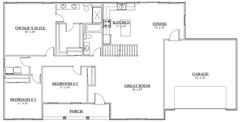 Land Visions General Contracting > Floor Plans > Canterbury