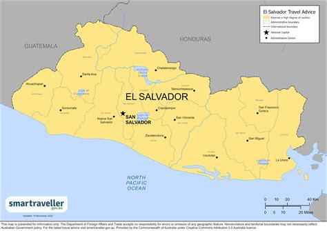 El Salvador Travel Advice & Safety | Smartraveller