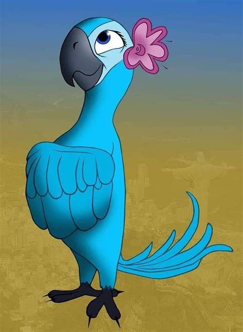 Arara Azul Desenho Rio - Arara Azul Desenho Facil