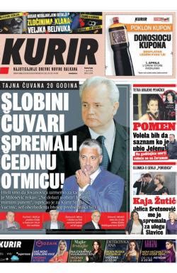 Kurir - Broj 2559 - 1. apr 2021. - Novinarnica - Sve novine na jednom ...