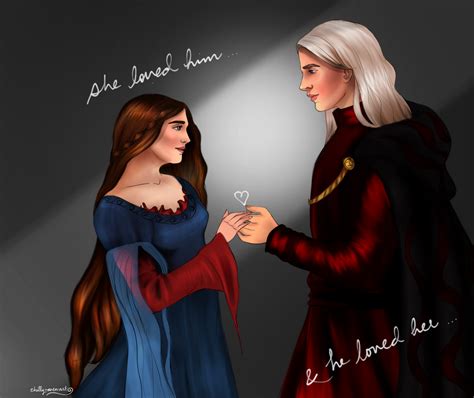 Lyanna and Rhaegar by chillyravenart on DeviantArt