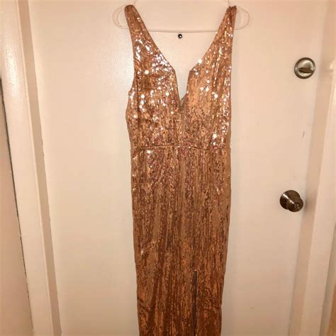 Gold Sparkling Dress - Gem