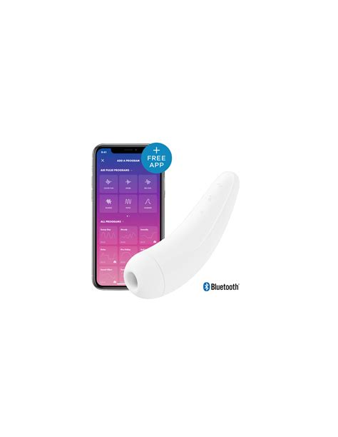 Satisfyer - Curvy 2+ Air Pulse Stimulator + Vibration White