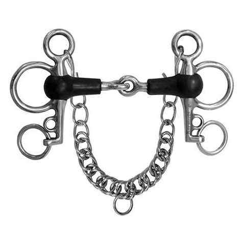 jointed rubber pelham horsemans haven