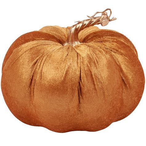 Orange Velvet Pumpkin | Primitives By Kathy