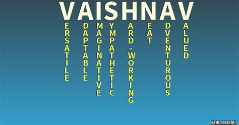 The meaning of vaishnav - Name meanings