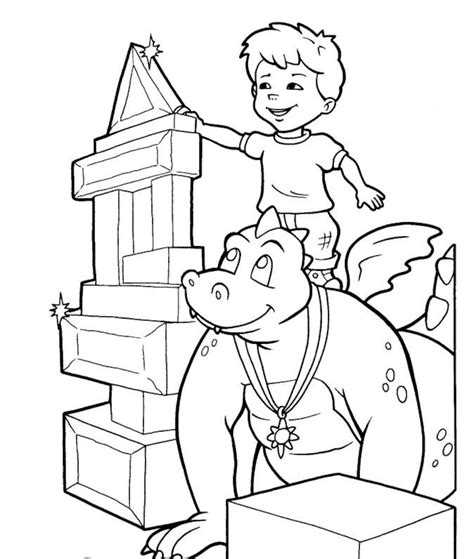 dragon tales coloring pages   pages digital file  etsy