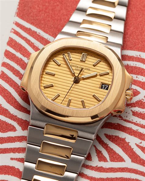 Patek Philippe Nautilus 3800 Two Tone Watch | S.Song Timepieces – S