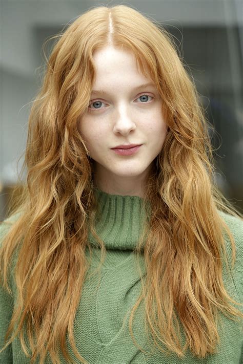 The Best Beauty Looks From NYFW | Long hair styles, Red hair, Red