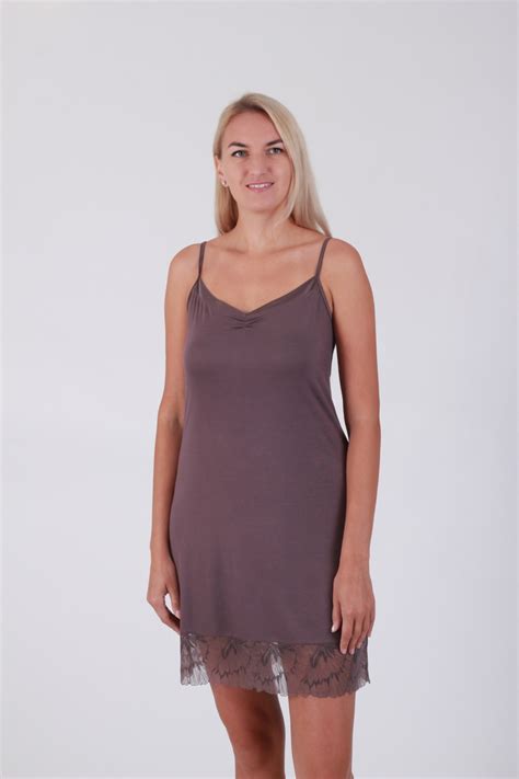 Сорочка коричневая ROSE&PETAL HOMEWEAR BRUISSEMENT - parishop.ru