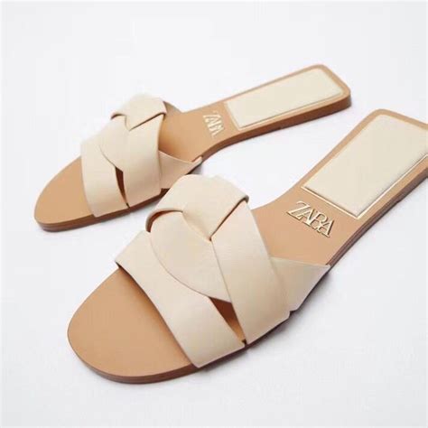 Шлепанцы Zara - купить с доставкой по выгодным ценам в интернет ...
