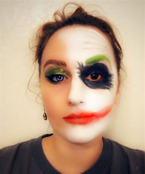 Joker/glam Halloween makeup | Makeup, Halloween makeup, Halloween face