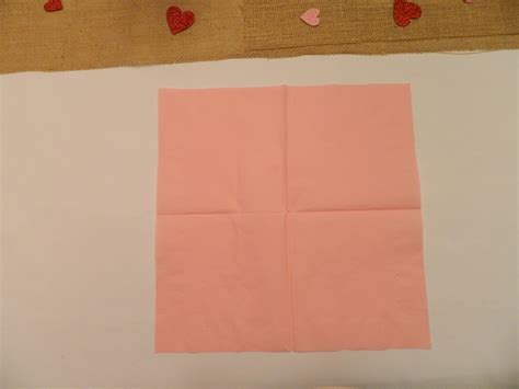 Heart Folded Napkins – Life After Empty Nest