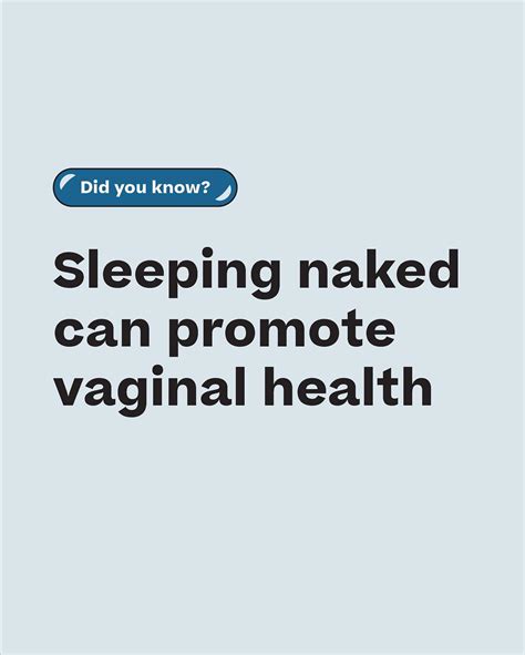 Winx Health - Yep that's right! Sleeping naked is good for the vagina