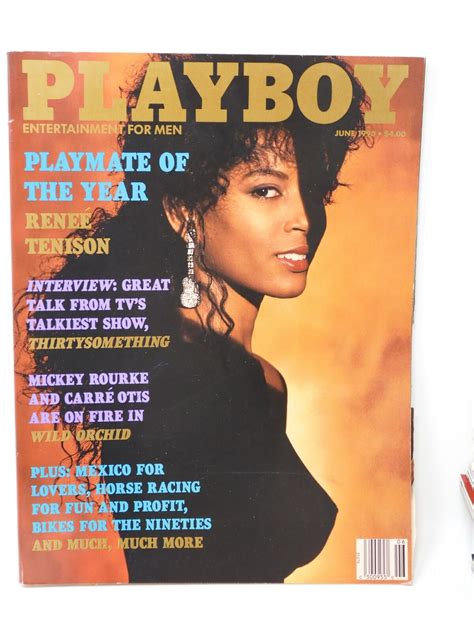 Playboy Magazine June 1990 - Playmate of the Year Renee Tenison | eBay