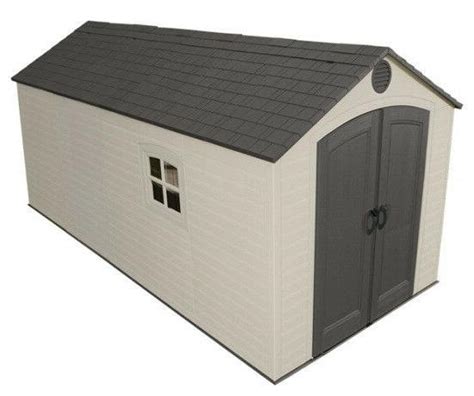 Lifetime Buildings 8x15 Outdoor Storage Shed Kit w/