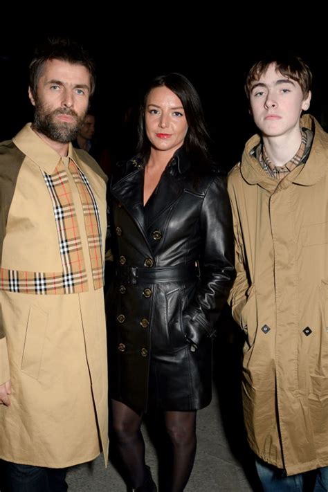Liam Gallagher, Debbie Gwyther et Gene Gallagher