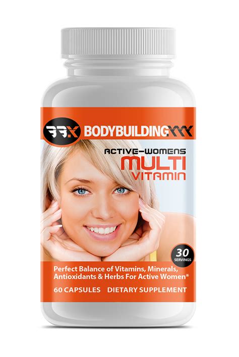Women's Multivitamin with Over 35 Vitamins/Minerals/Antioxidants - BBX ...