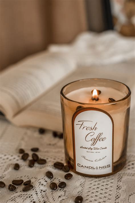 Fresh Coffee Scented Candle - candlings.com
