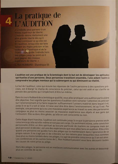 Scientology Leaks 189 : Celebrity 240 Français | benjaltf4