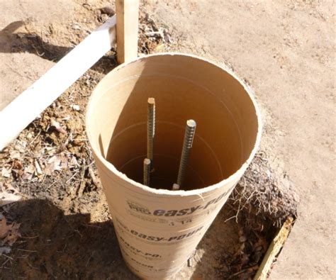 how to calculate concrete for sonotube