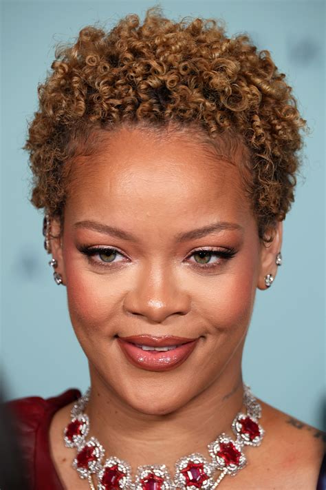 rihanna   big chop   natural curls  thriving