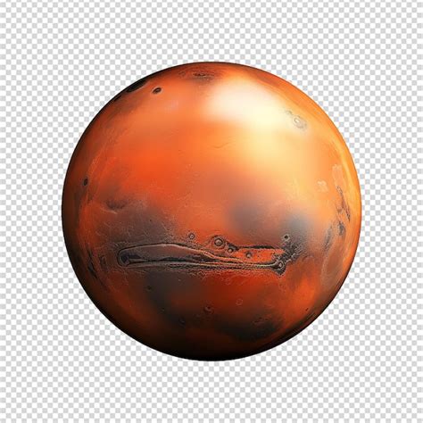 Premium PSD | Mercury planet isolated on transparent background