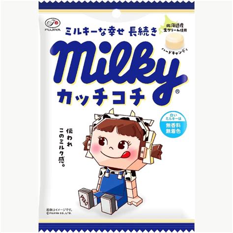 Fujiya “Katchi-Kochi” Hard Milky Candy 72g × 6 Bags – Extra Firm Creamy