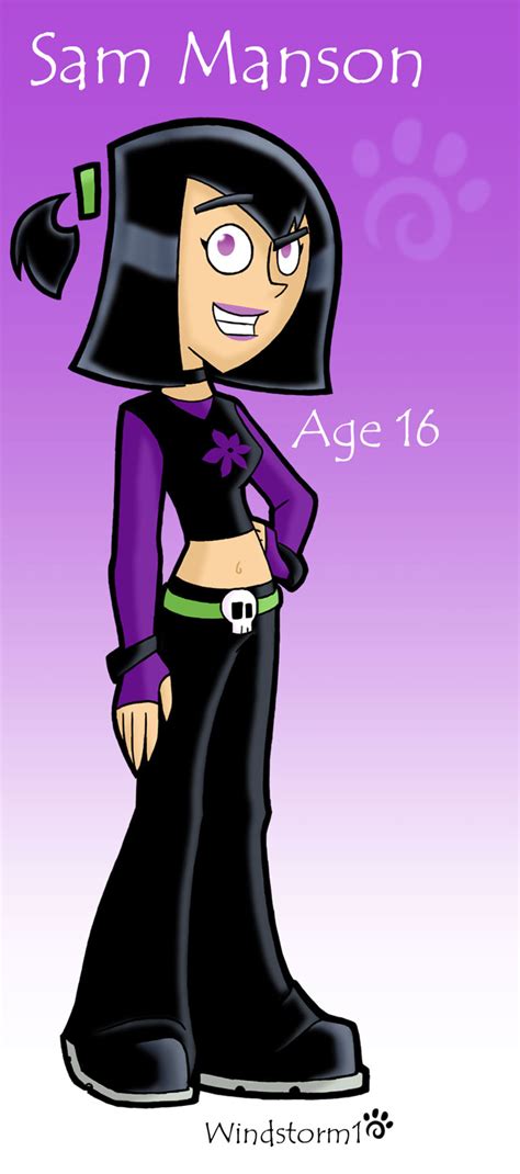 16: Sam Manson by Windstorm1 on DeviantArt