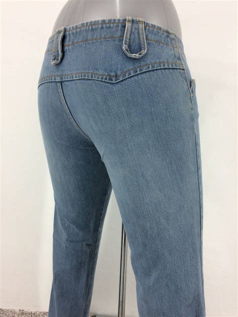 Sz 31 BEBE Women's Jeans Bareback Jean Low Rise Flare Leg | Etsy