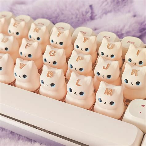 Lovely Cat Sound Keyboard | Aesthetic and Audible Upgrade | Kawaiikeycaps