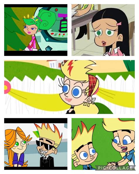 The Many Loves of Johnny Test Collage by nakuuro on DeviantArt