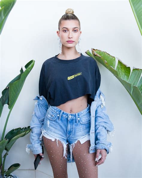 HAILEY BALDWIN at Revolve Festival Day 2 at Coachella Valley Festival
