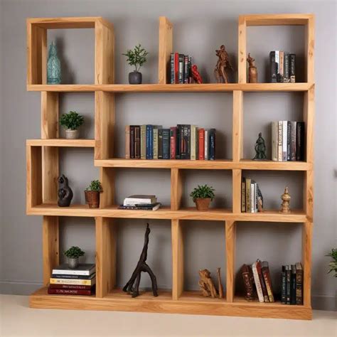 Stunning Wooden Shelves and Bookcases: Woodworking Techniques - Wood ...