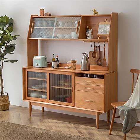modern farmhouse wood sideboard buffet