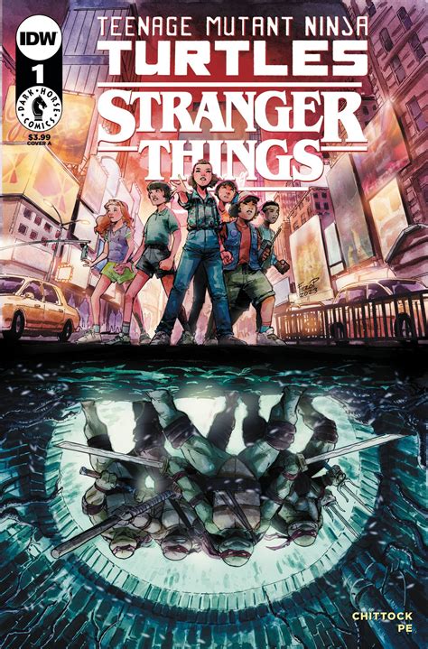 Anunciado o crossover entre Teenage Mutant Ninja Turtles e Stranger