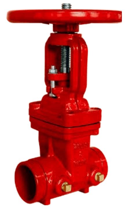 psi osy grooved  gate valve maf