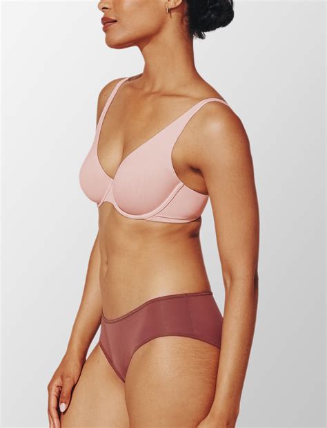 classic  skin unlined bra smooth supportive unlined