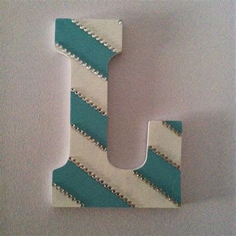 eat  splurge diy monogram letter