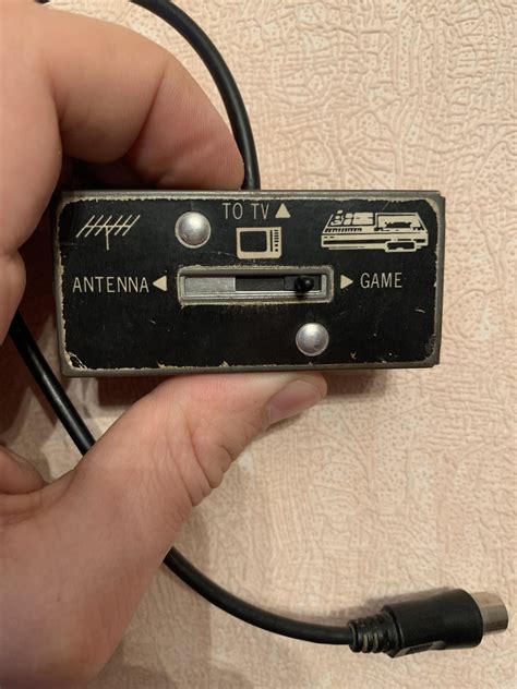 Back before TVs with multiple HDMI ports, we had this for gaming