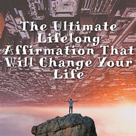 I Can Influence My Reality and Change My Life | Affirmations.online