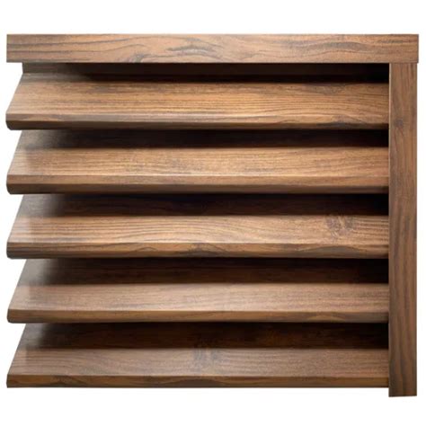 Пано за ограда Sigma тъмен орех покритие - wood pattern double | Miradex