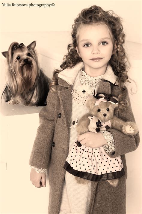 Fashion Kids. Елизавета Якушина. Фотогалерея: Лиза и Китя
