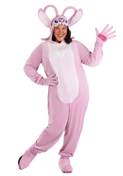 Disney Lilo and Stitch Women's Plus Size Angel Costume | Adult Disney