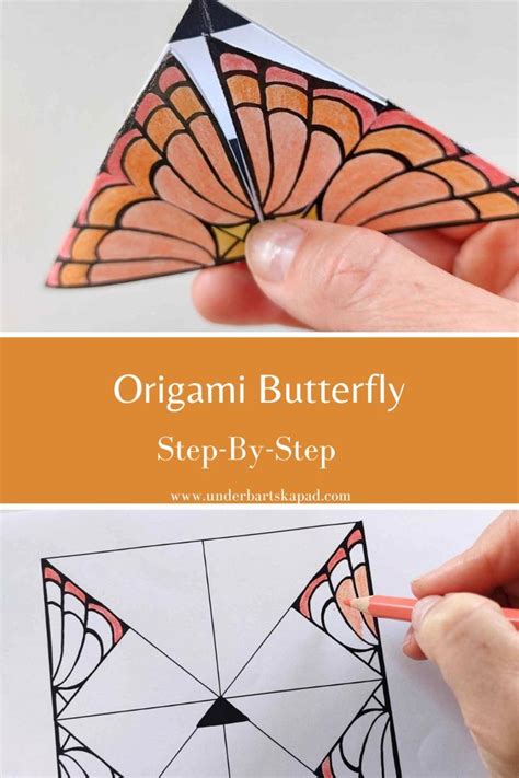 origami butterfly step  step instructions