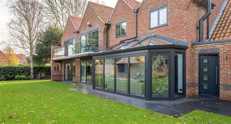 Aluminium Conservatory | Glazed Extensions | Express Bi-Folding Doors