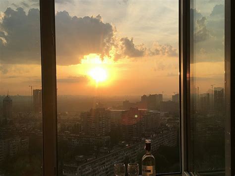 Рассвет из окна дома (73 фото) » НА ДАЧЕ ФОТО