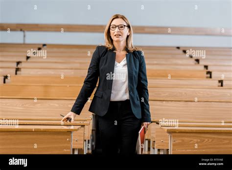female professor glasses