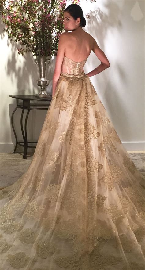 Wedding Dress With Gold Embroidery at Rebecca Dawson blog