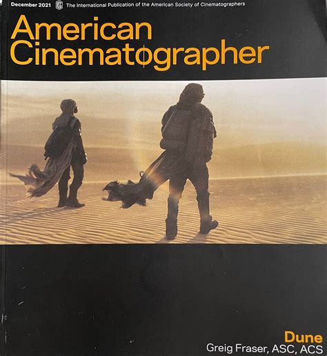 American Cinematographer December 2021, , Magazine, AC Dec 2021